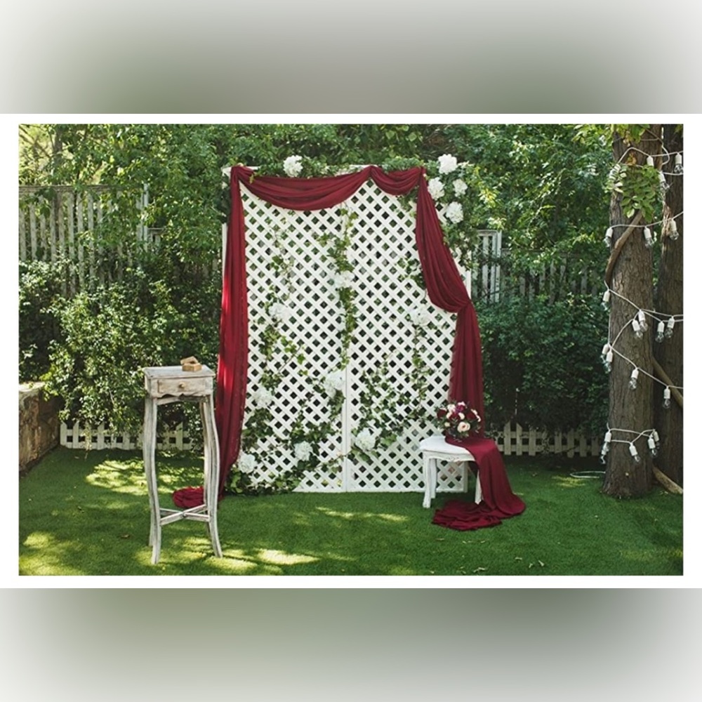 Photo backdrop, Wedding Ceremony backdrop 10x8